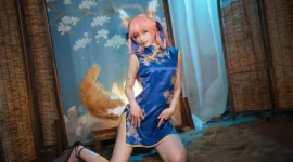 玉藻前旗袍cosplay-绝对领域
