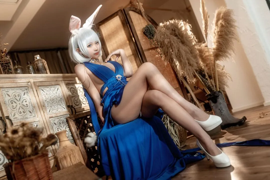 碧蓝航线 加贺礼服cosplay-1