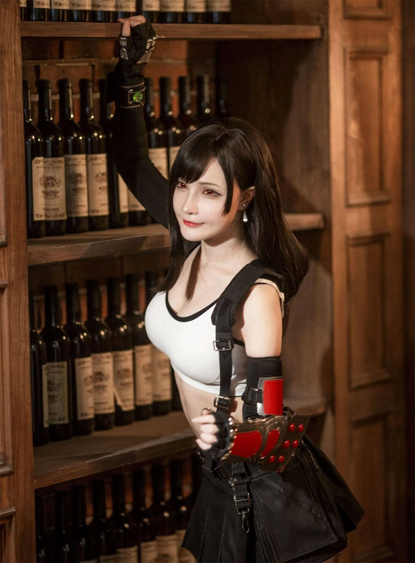 最终幻想 蒂法性感cosplay-绝对领域