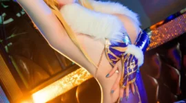 FGO 阿尔托莉雅白枪呆cosplay-绝对领域