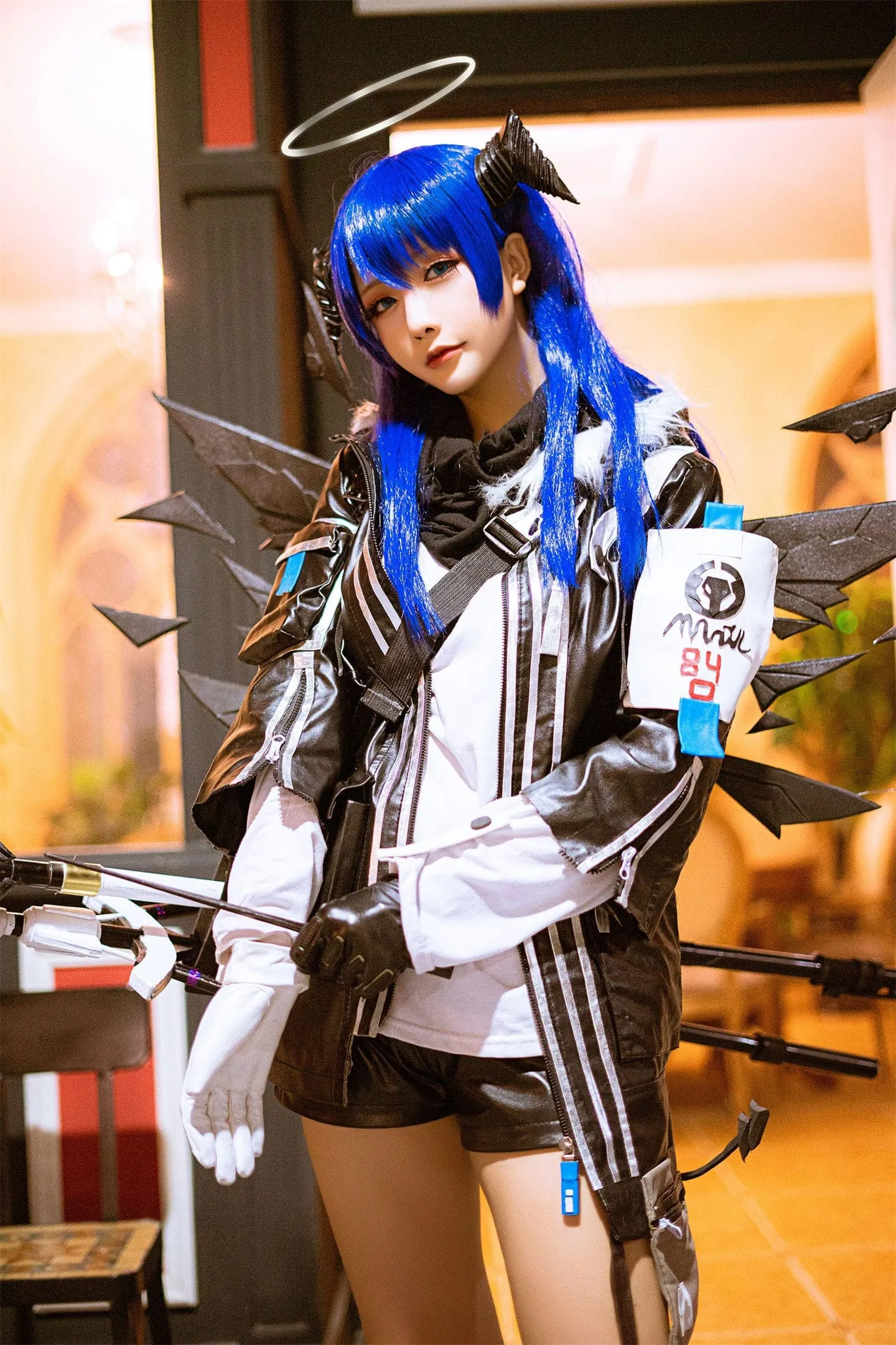 明日方舟 莫斯提马cosplay-绝对领域