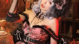 《东方Project》蕾米莉亚·斯卡蕾特cosplay-绝对领域