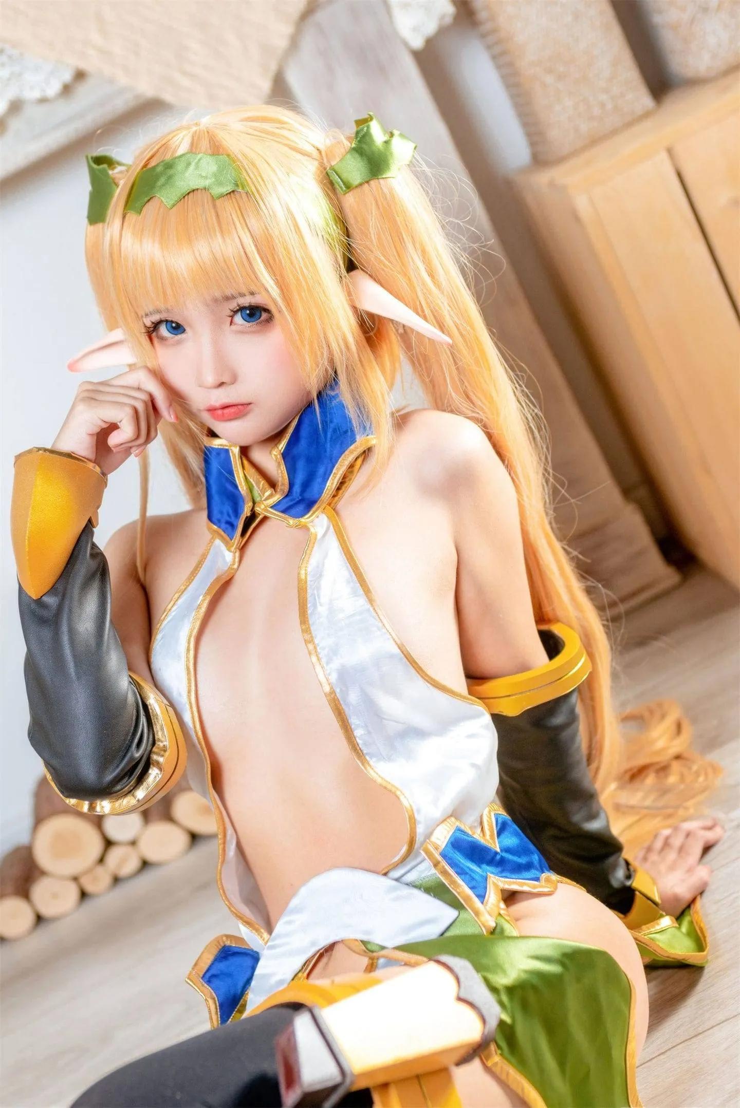 精灵村 第二村人cos-绝对领域