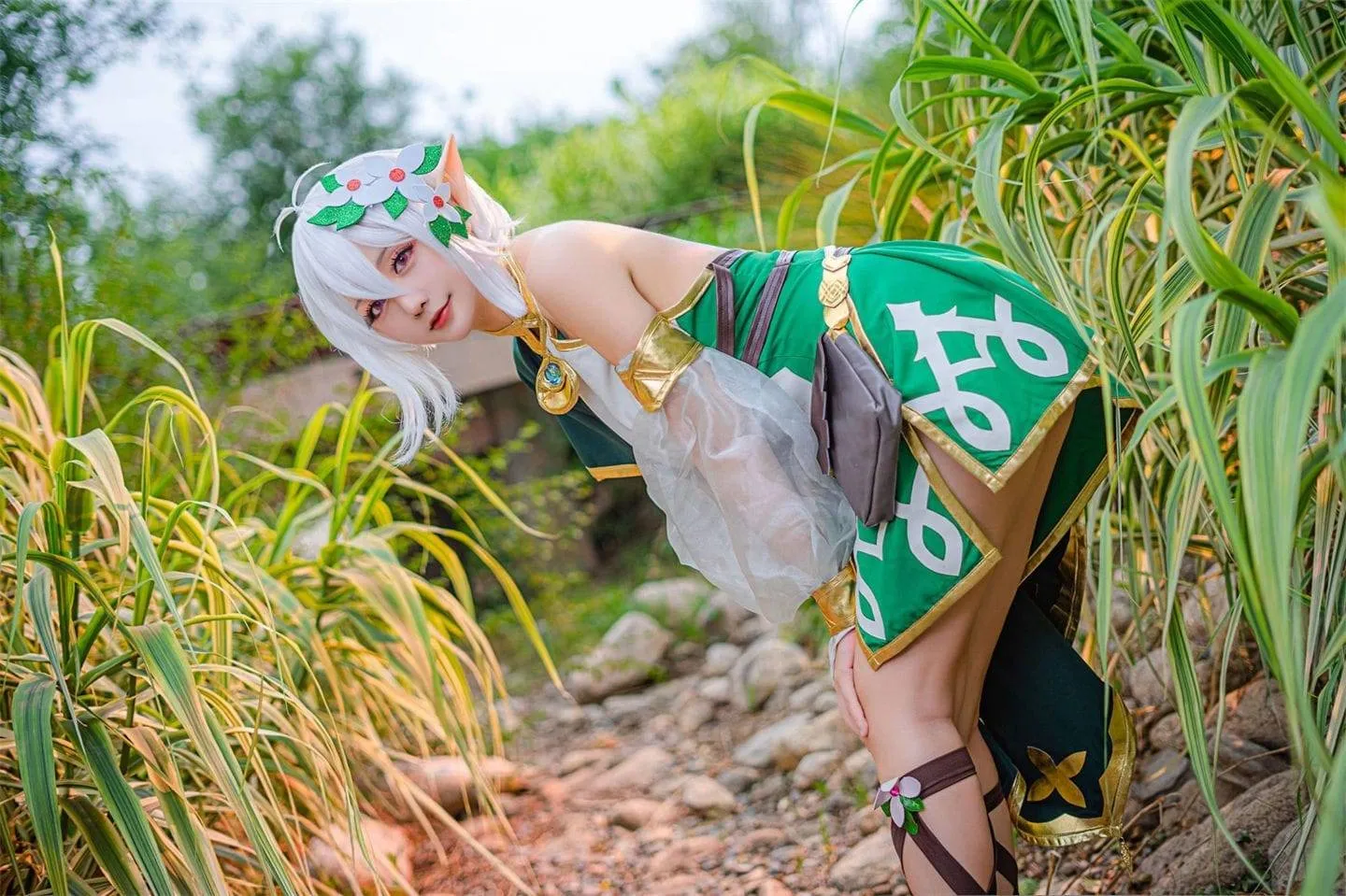 公主链接 可可萝野外cosplay-绝对领域