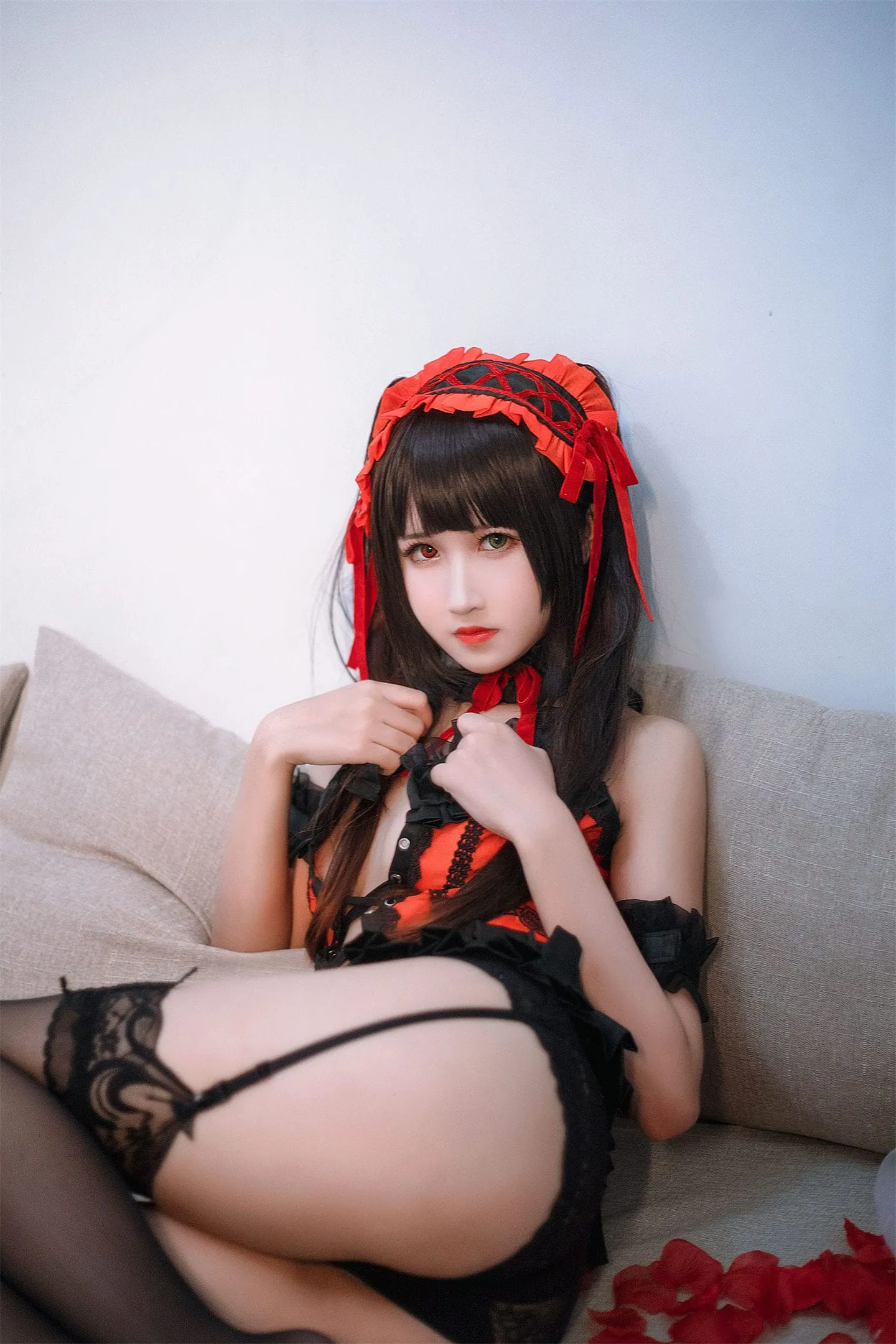 约会大作战 时崎狂三2cosplay-绝对领域