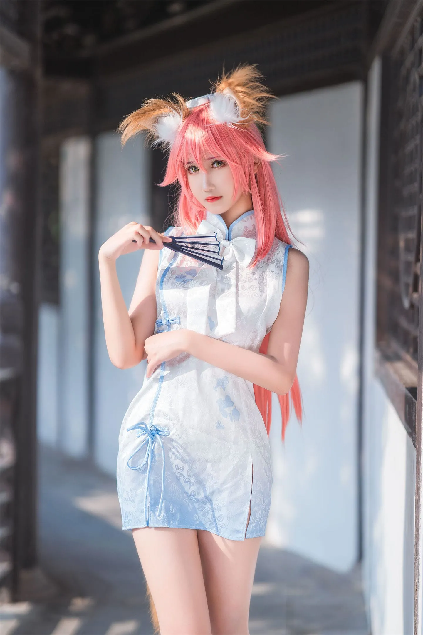 王者荣耀 阿狸旗袍cosplay-绝对领域