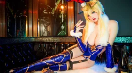 FGO 阿尔托莉雅白枪呆cosplay-绝对领域