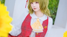 《东方Project》风见幽香cosplay-绝对领域