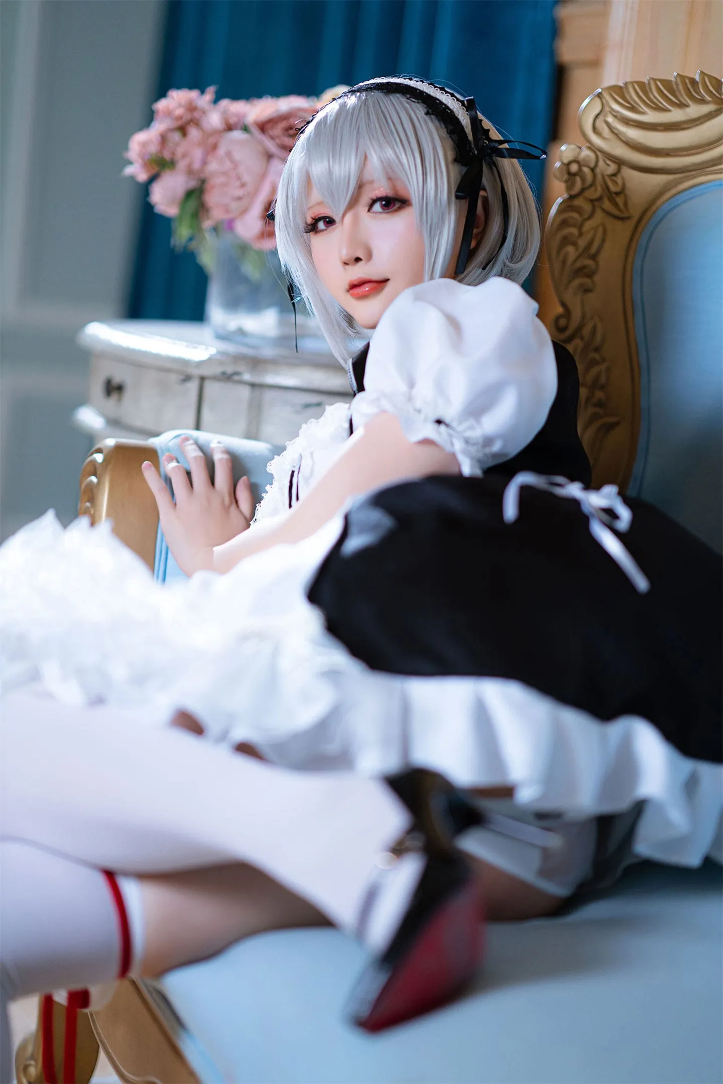 碧蓝航线 天狼星女仆cosplay-绝对领域