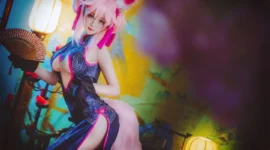 FGO 玉藻前旗袍3cosplay-绝对领域