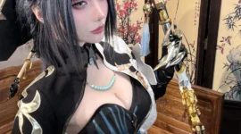《战双帕弥什》络勾陈cosplay-绝对领域