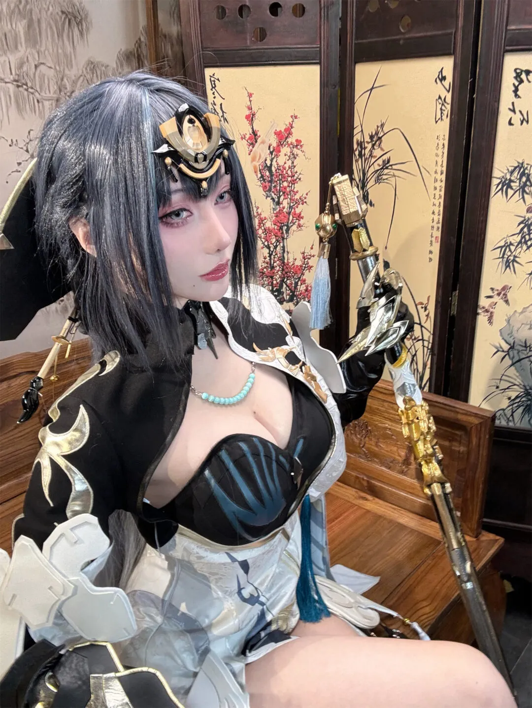 《战双帕弥什》络勾陈cosplay-绝对领域