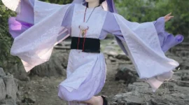 《原神》白散cosplay-绝对领域