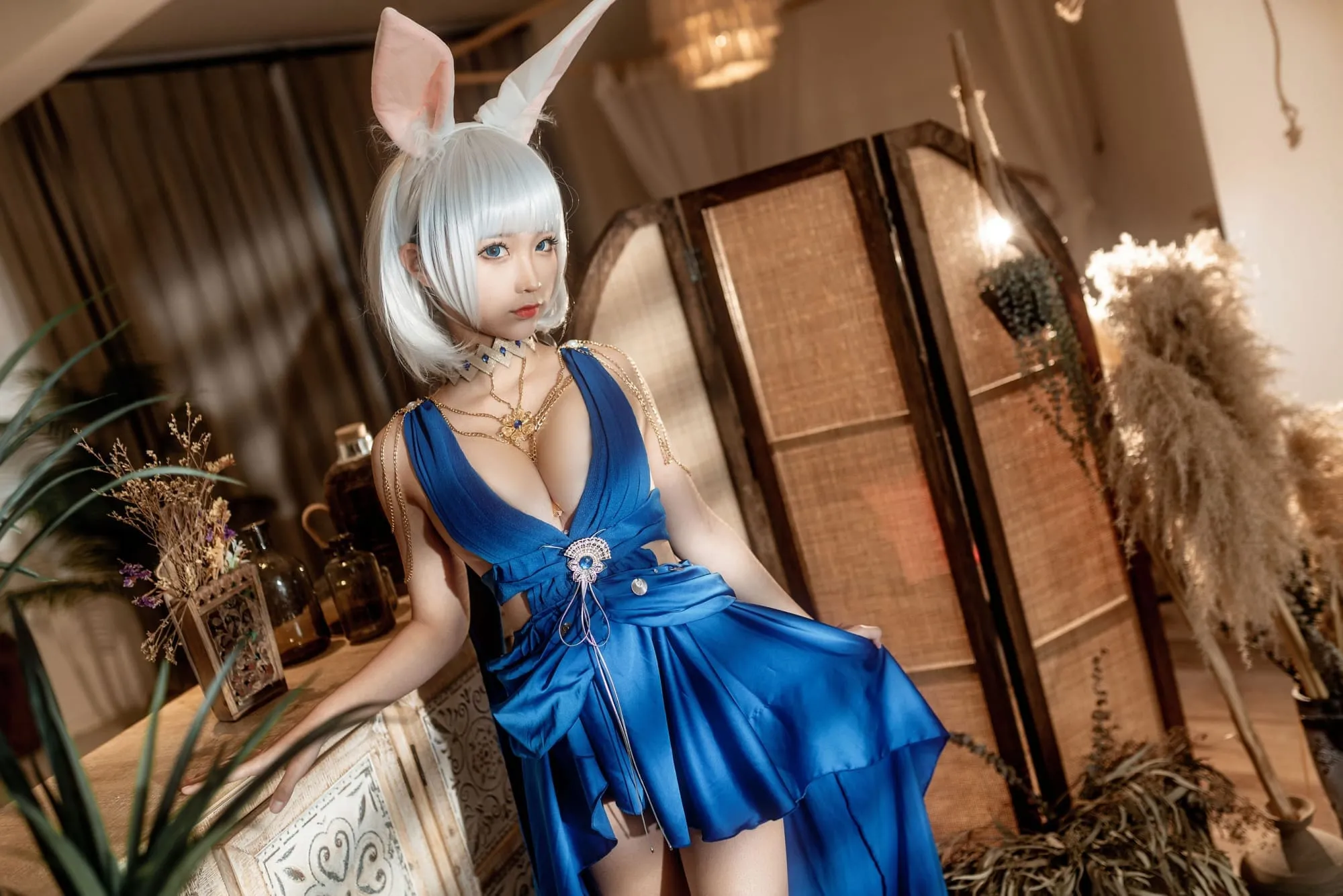 碧蓝航线 加贺礼服cosplay-绝对领域