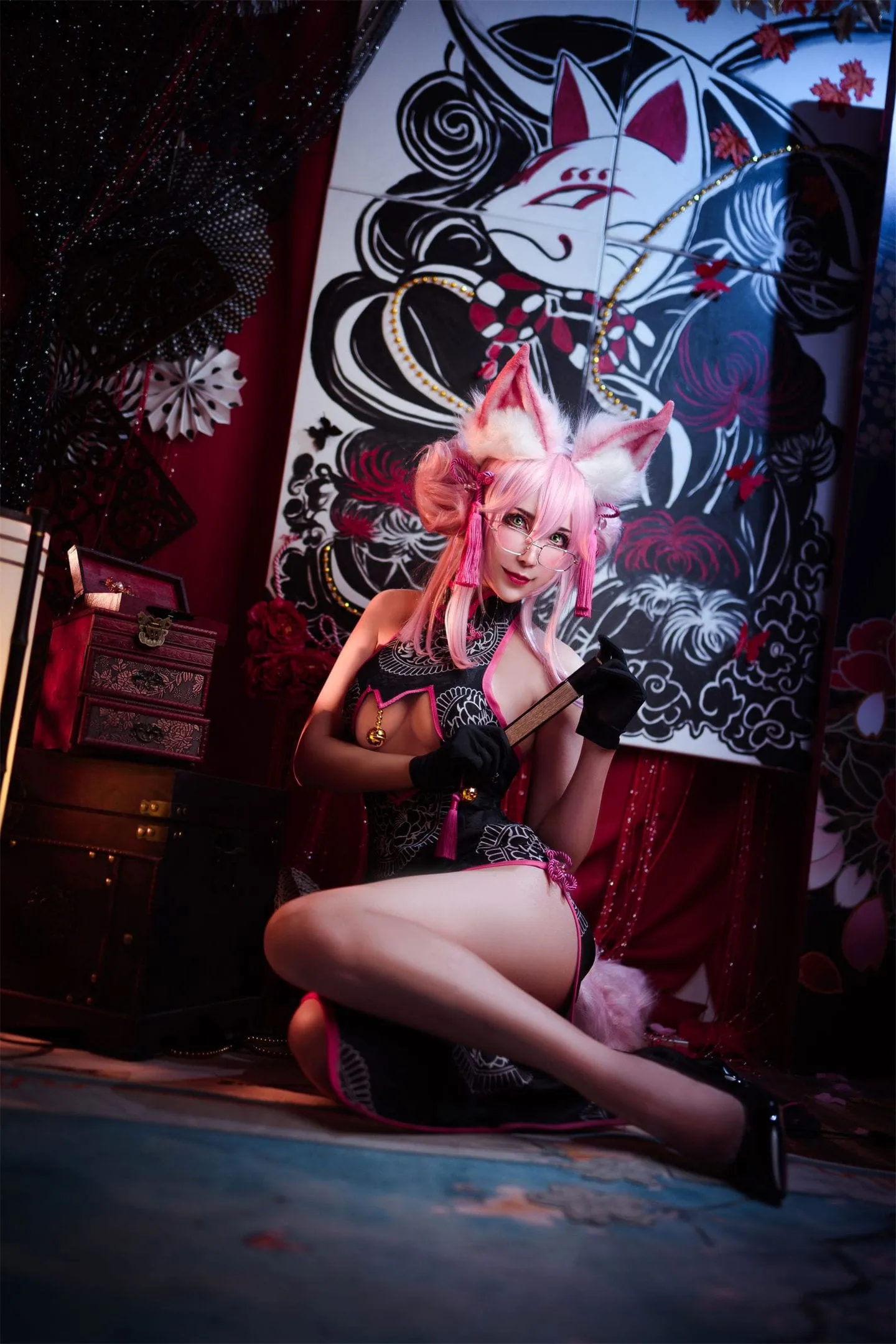 FGO 高扬斯卡娅玉藻前cosplay-绝对领域