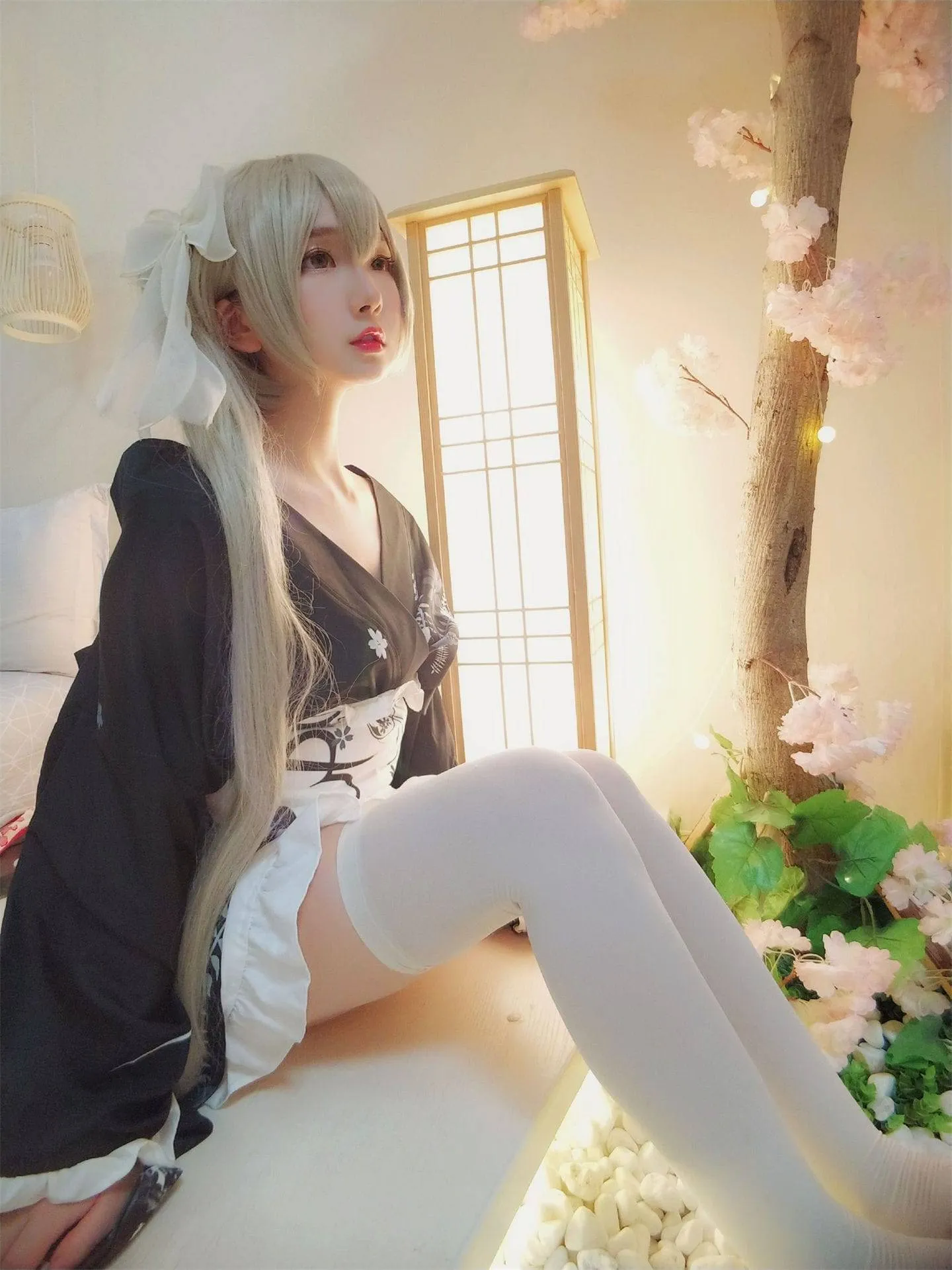 缘之空 穹妹和服cos-绝对领域