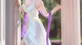 碧蓝航线 天狼星纯白蔷薇cosplay-绝对领域