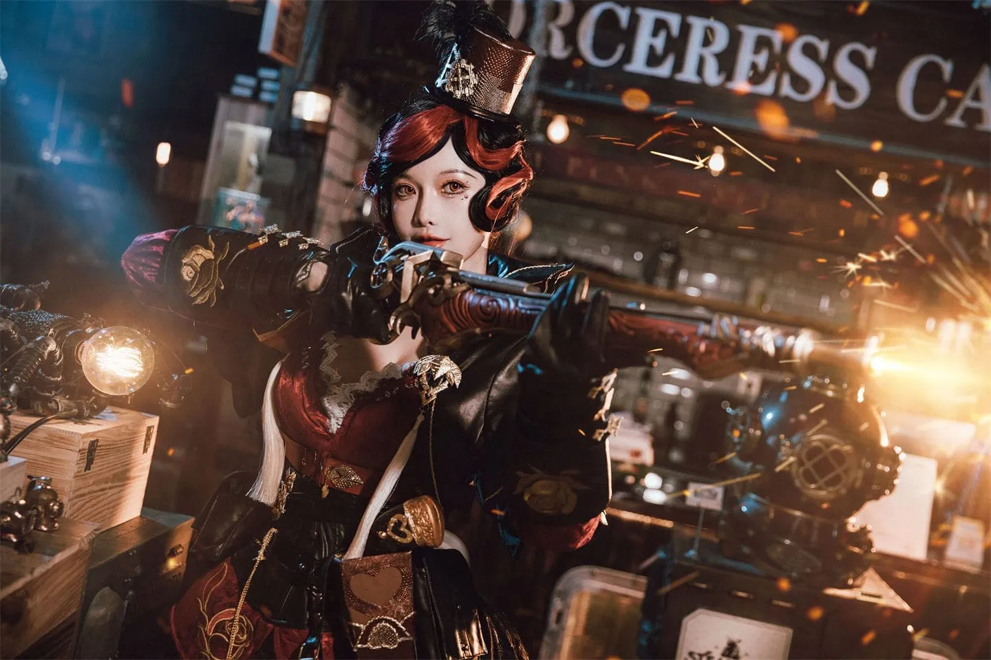 天谕 炎天cosplay-绝对领域