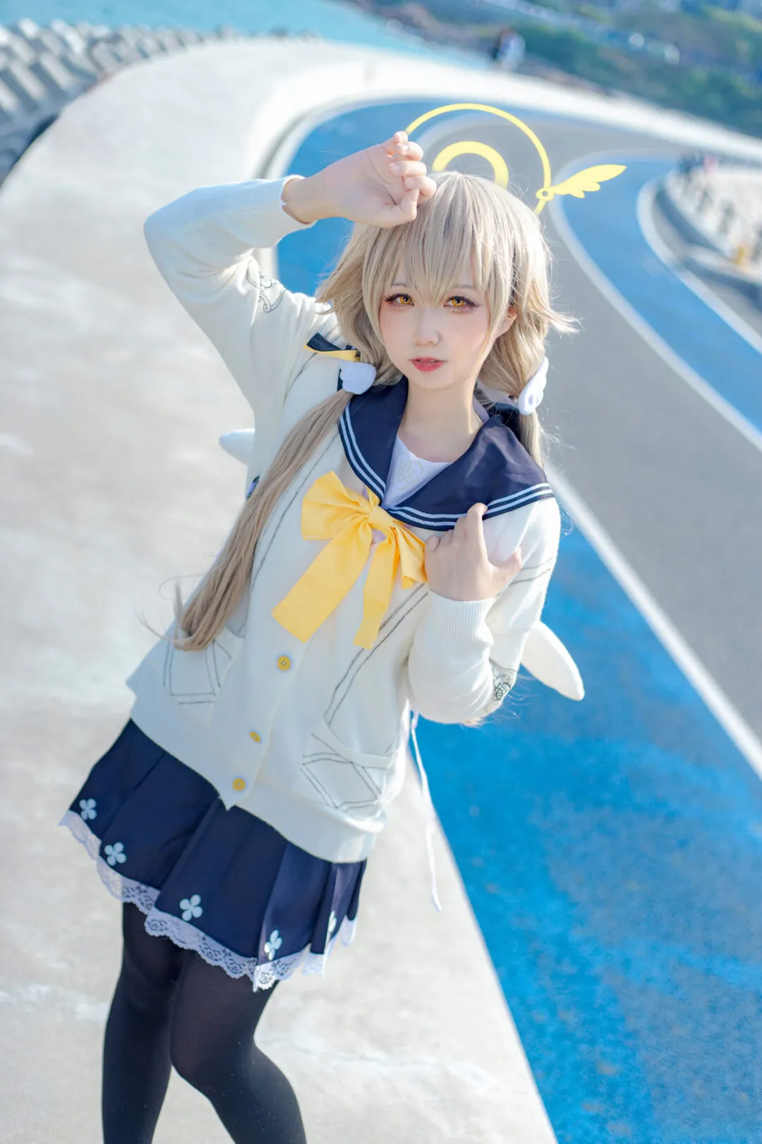 《蔚蓝档案》阿慈谷日富美cosplay-1