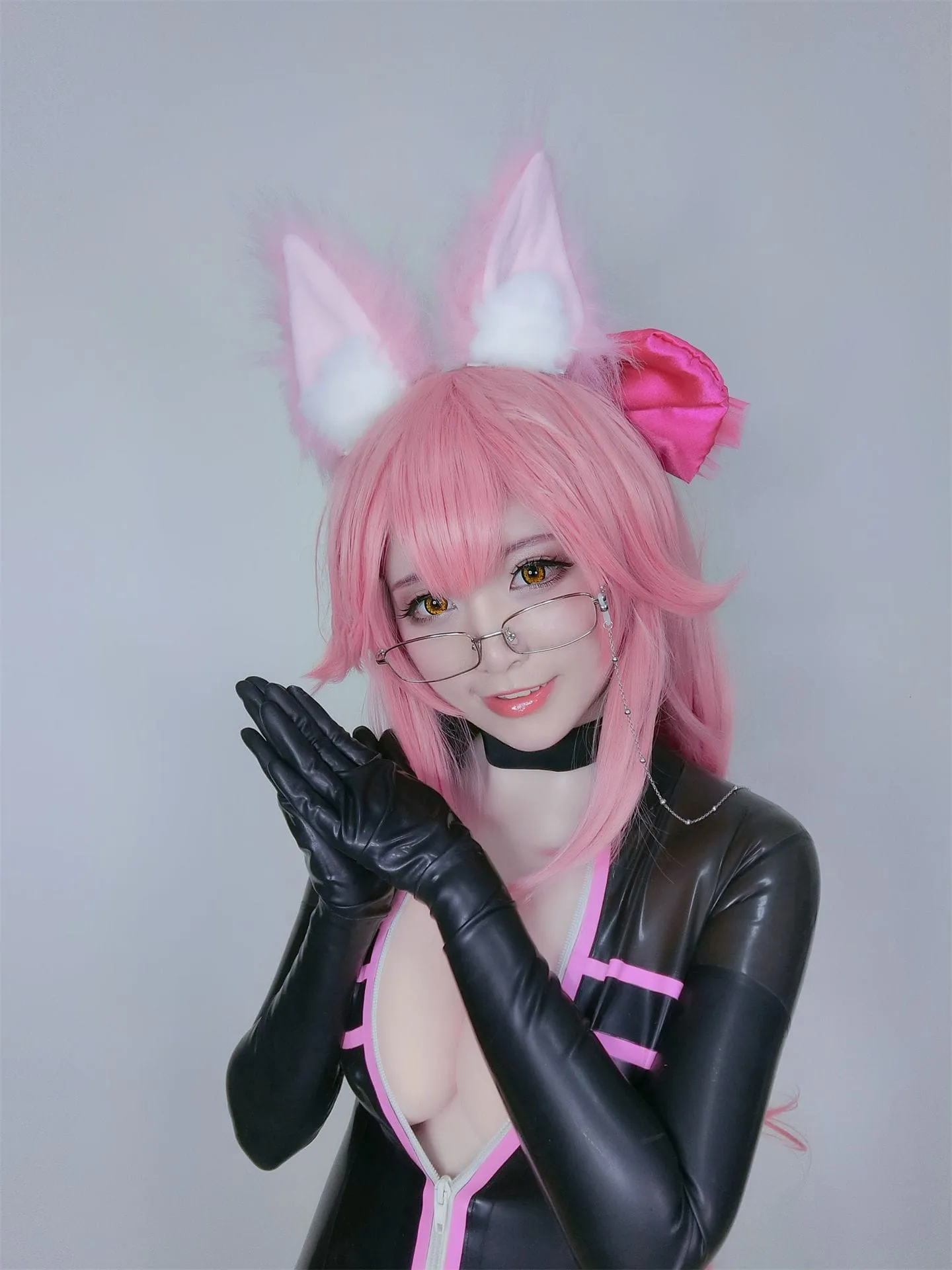 FGO 玉藻前秘书狐性感cosplay-绝对领域