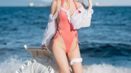 碧蓝航线 黎塞留cosplay-绝对领域