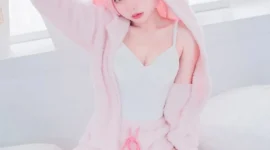 性感拉姆和雷姆COS写真，颜值碾压动漫-绝对领域