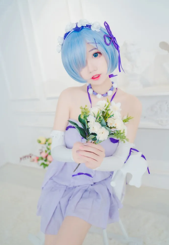 性感拉姆和雷姆COS写真，颜值碾压动漫-14