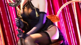 碧蓝航线—柴郡cosplay by星之迟迟-绝对领域