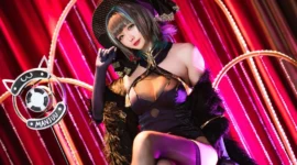 碧蓝航线—柴郡cosplay by星之迟迟-绝对领域