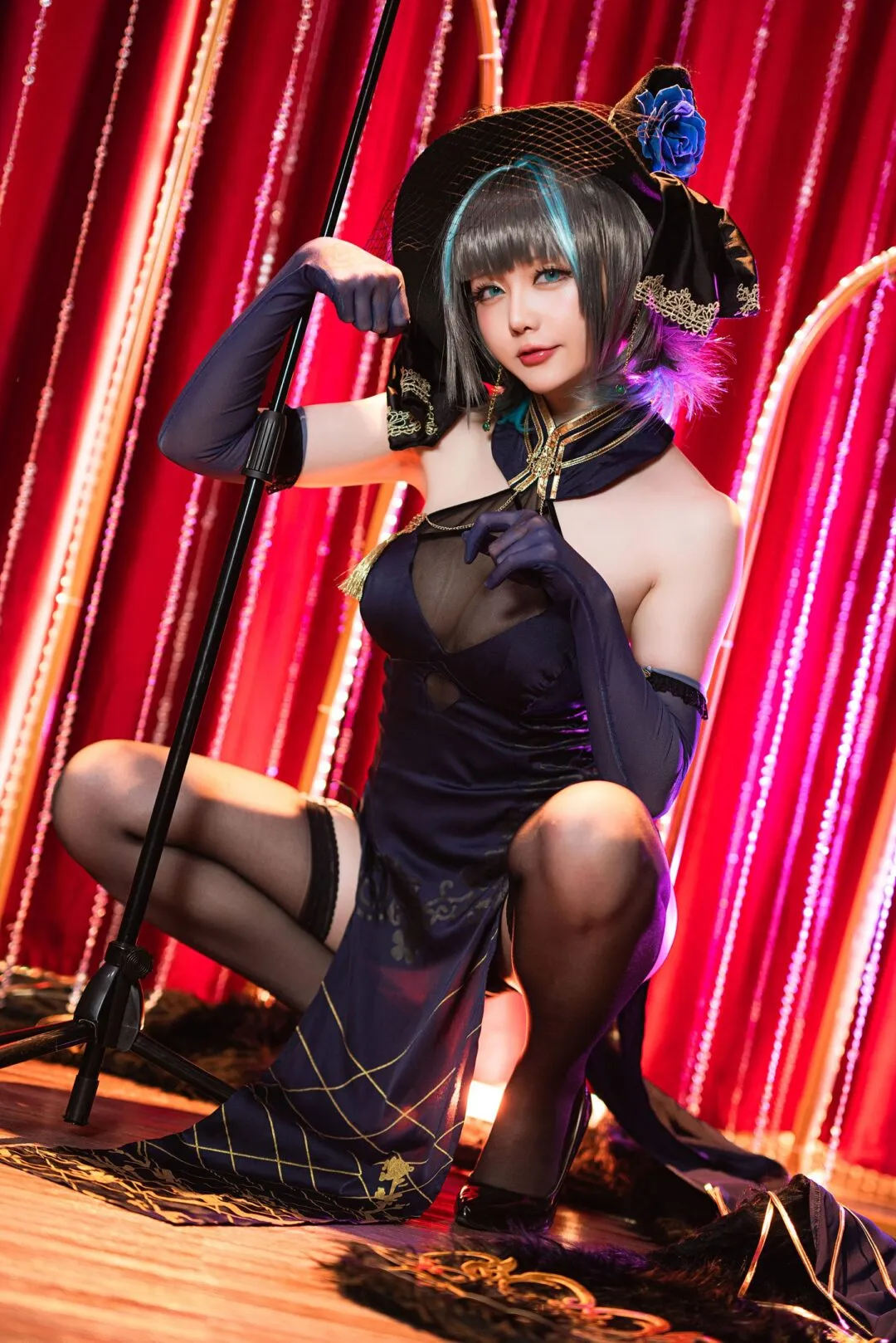 碧蓝航线—柴郡cosplay by星之迟迟-27