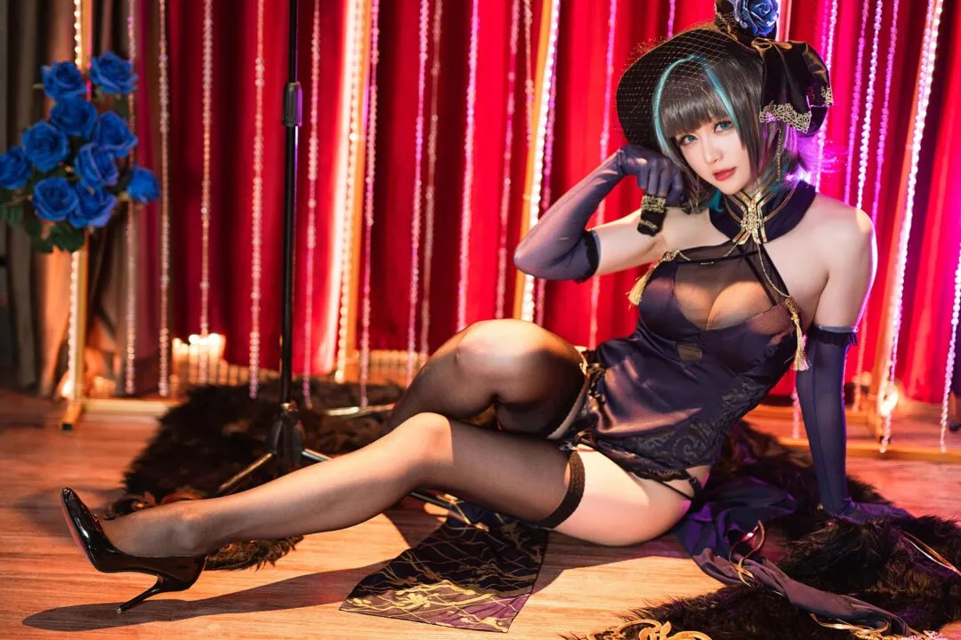 碧蓝航线—柴郡cosplay by星之迟迟-35
