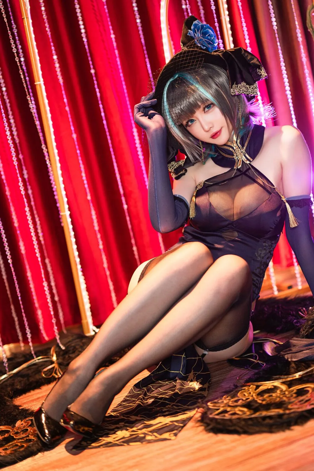 碧蓝航线—柴郡cosplay by星之迟迟-38
