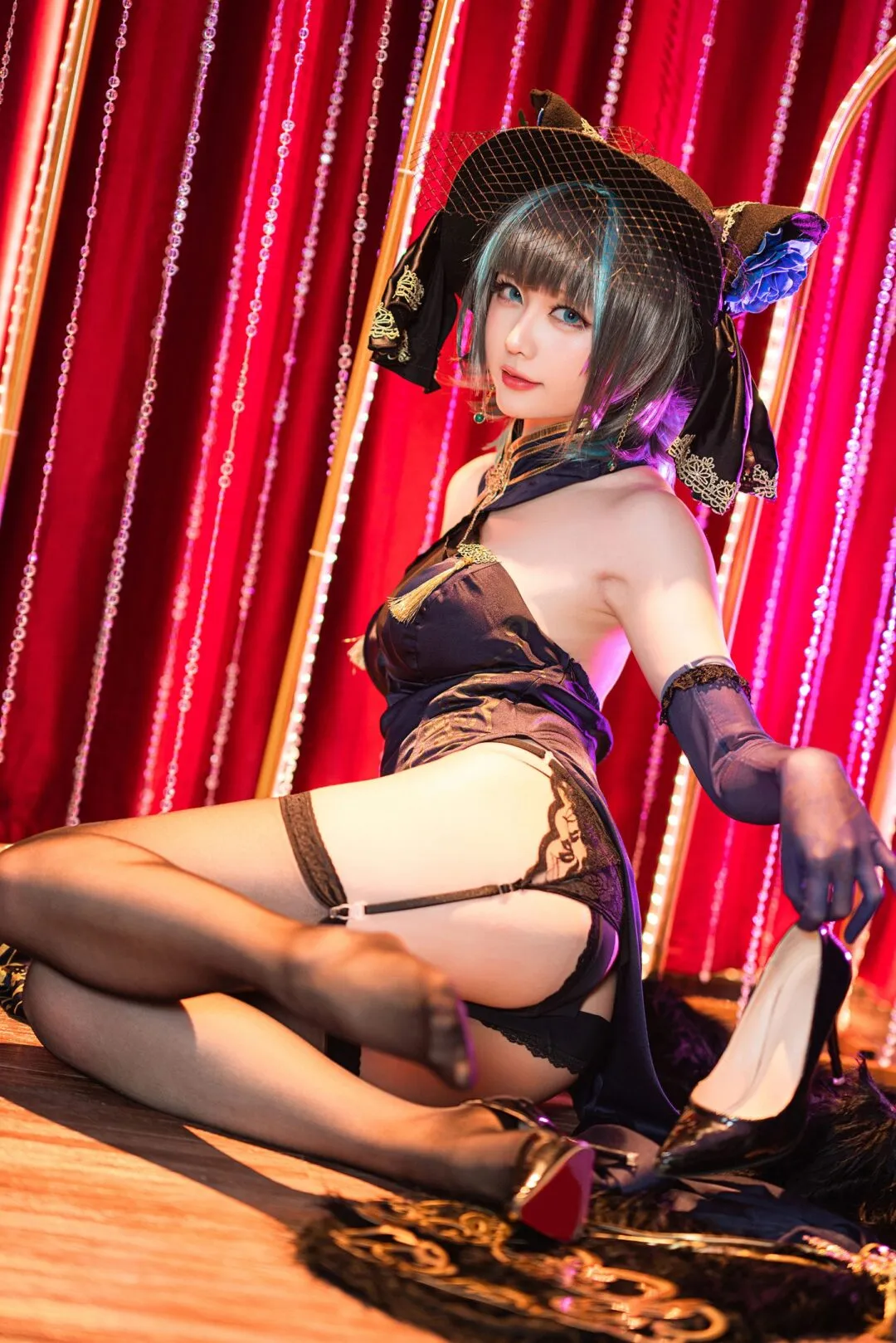 碧蓝航线—柴郡cosplay by星之迟迟-44