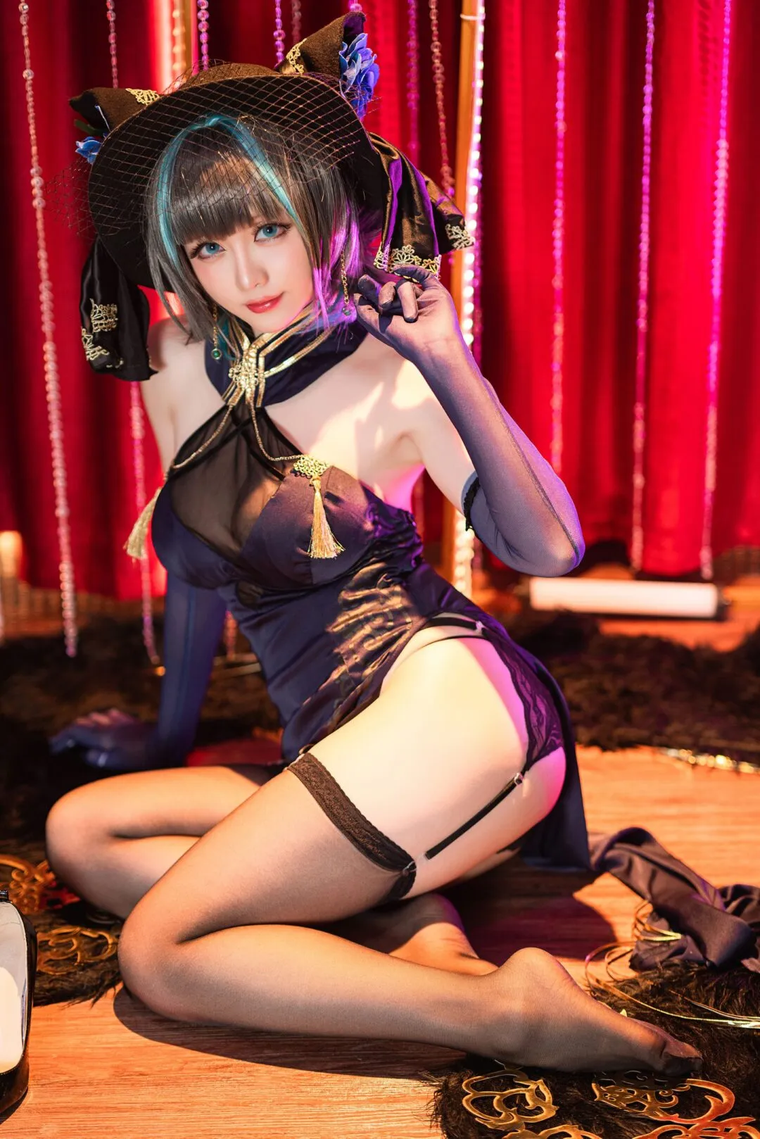 碧蓝航线—柴郡cosplay by星之迟迟-48