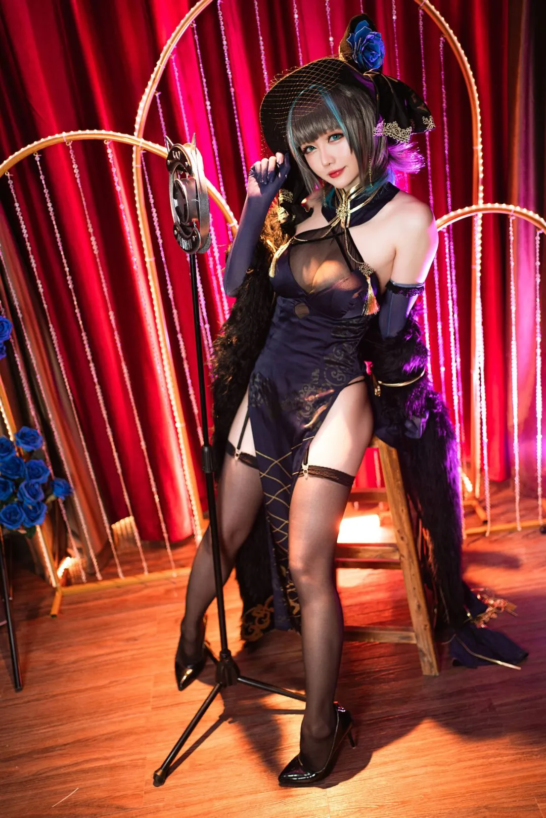碧蓝航线—柴郡cosplay by星之迟迟-60