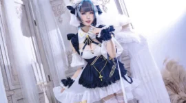 碧蓝航线 柴郡猫猫cosplay-绝对领域