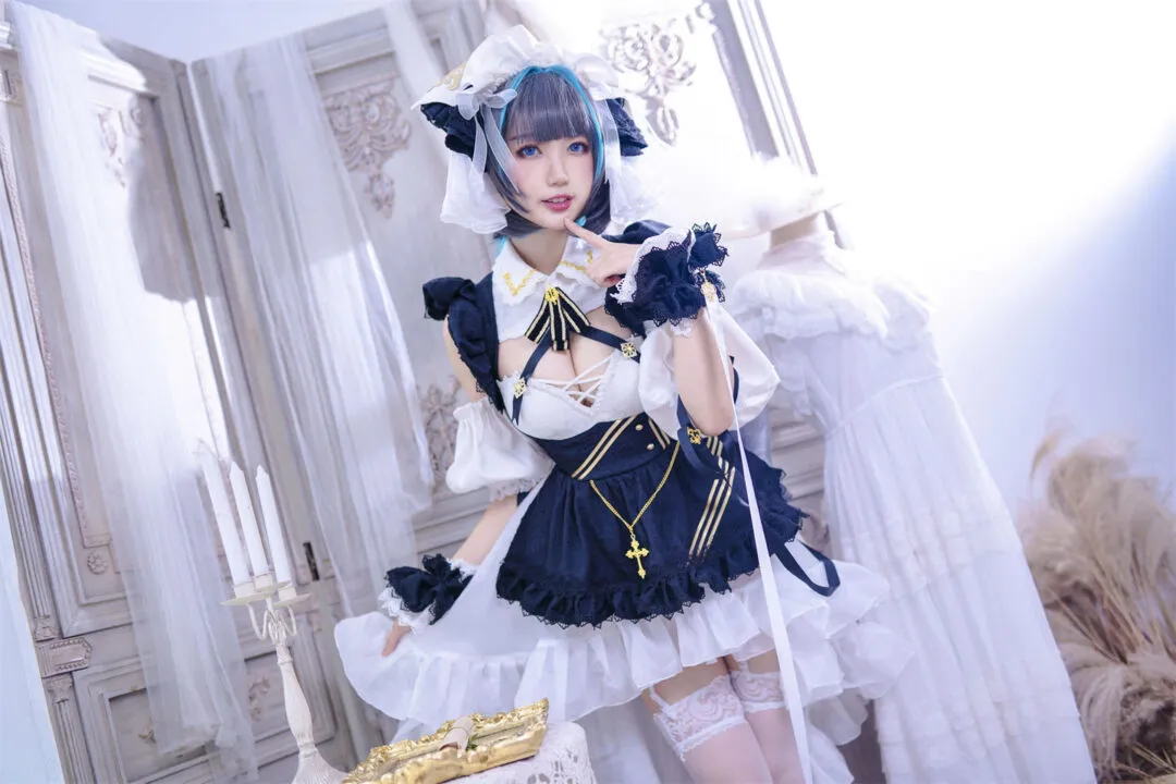 碧蓝航线 柴郡猫猫cosplay-绝对领域