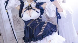 碧蓝航线 柴郡猫猫cosplay-绝对领域