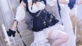 碧蓝航线 柴郡猫猫cosplay-绝对领域