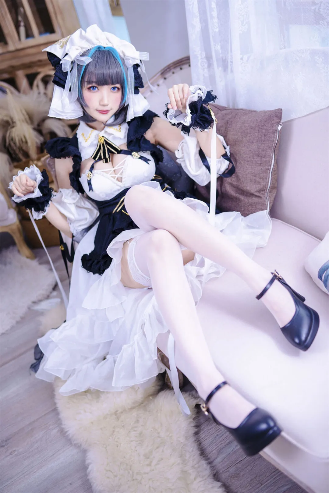 碧蓝航线 柴郡猫猫cosplay-14