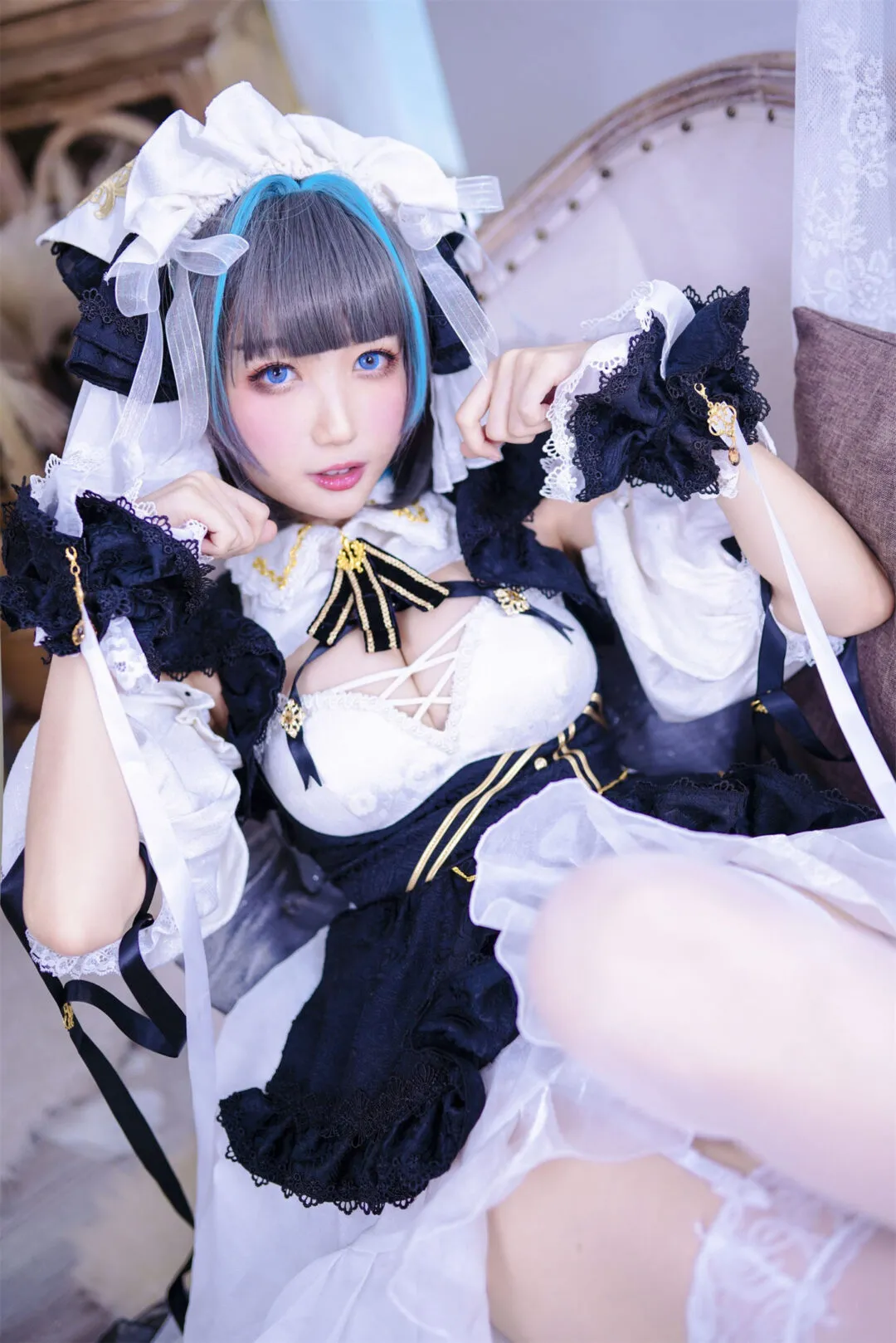 碧蓝航线 柴郡猫猫cosplay-15