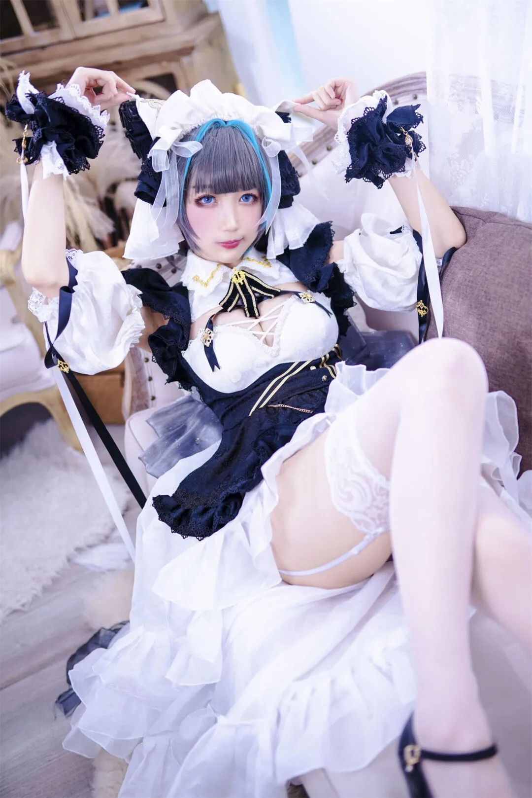 碧蓝航线 柴郡猫猫cosplay-18