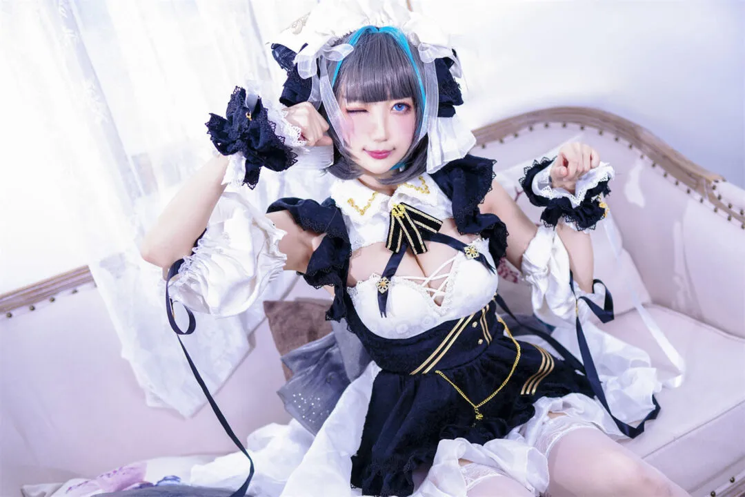 碧蓝航线 柴郡猫猫cosplay-23