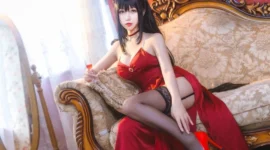 碧蓝航线 大凤礼服cosplay-绝对领域