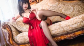碧蓝航线 大凤礼服cosplay-绝对领域