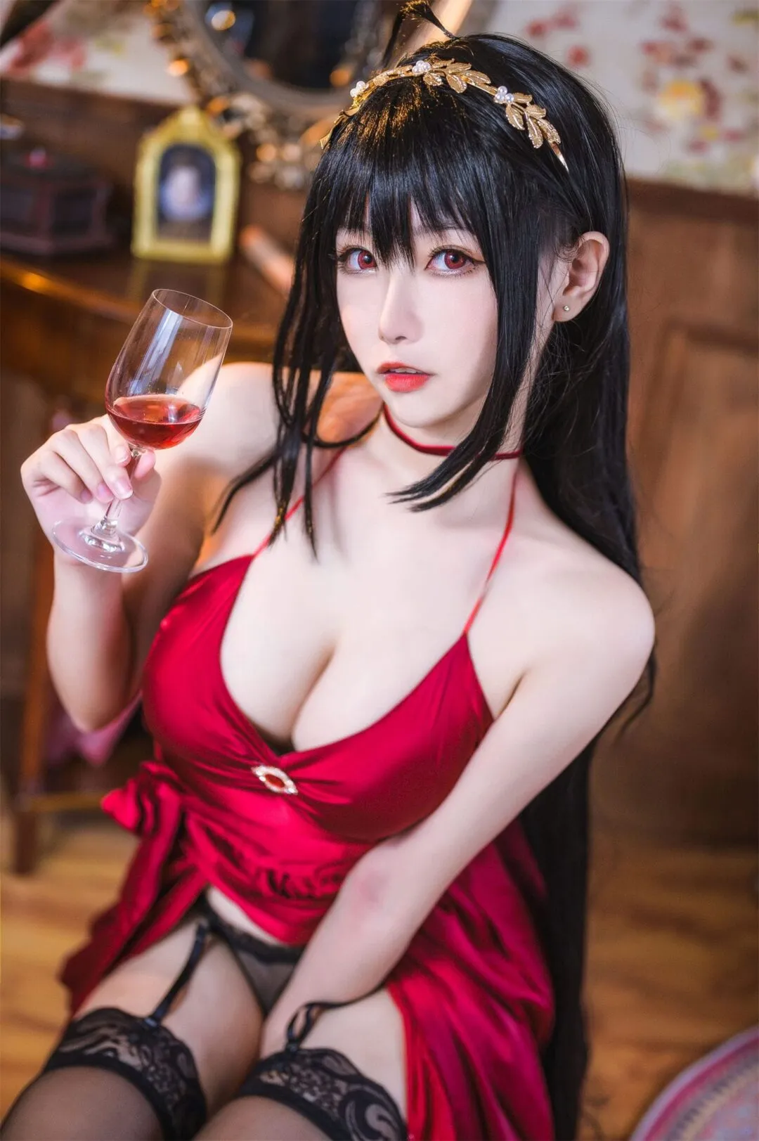碧蓝航线 大凤礼服cosplay-13
