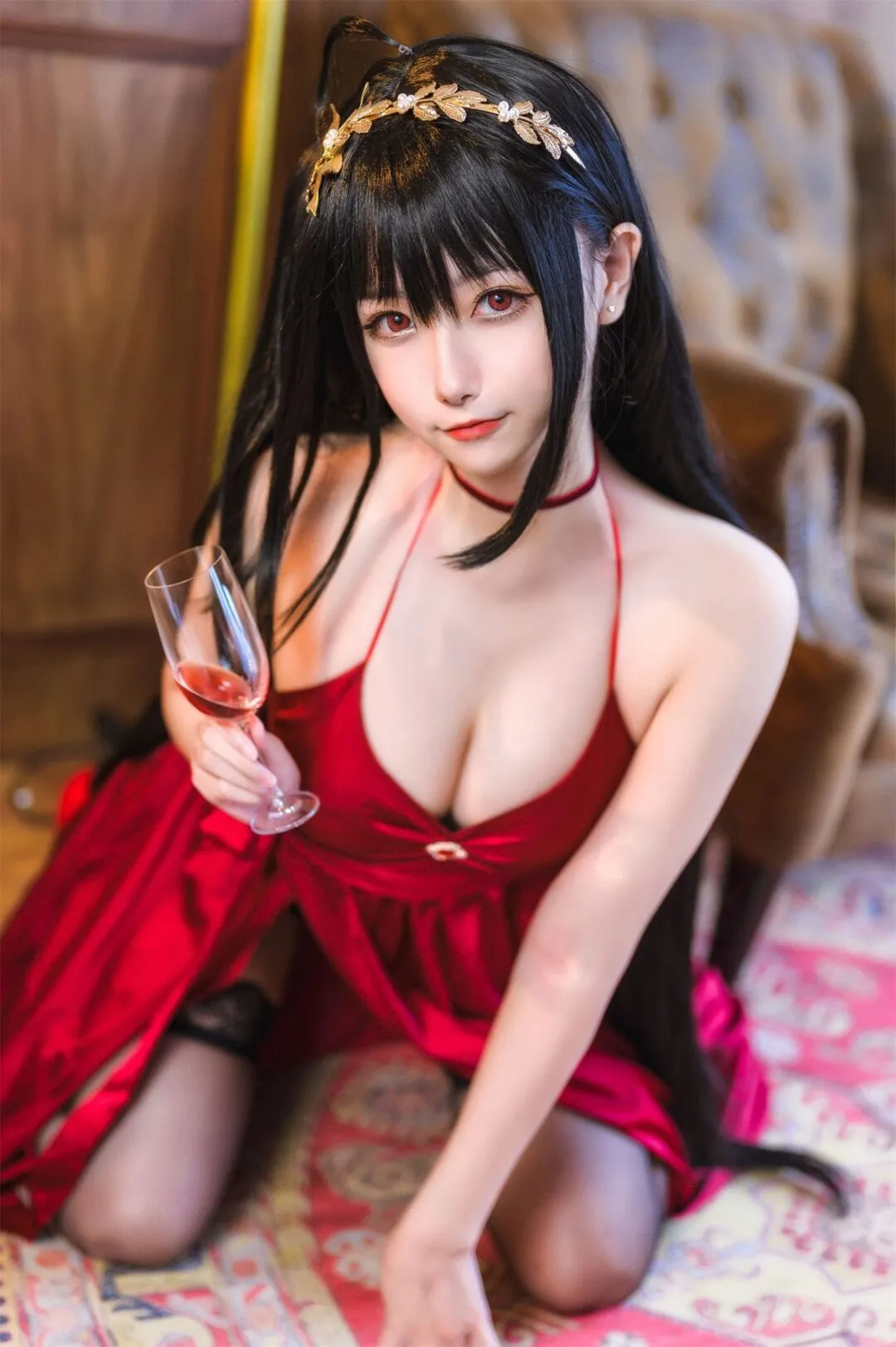 碧蓝航线 大凤礼服cosplay-16