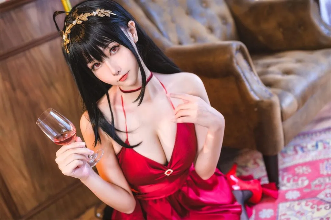 碧蓝航线 大凤礼服cosplay-17
