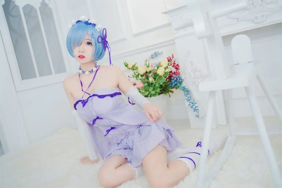 从零开始的异世界 蕾姆cosplay-绝对领域