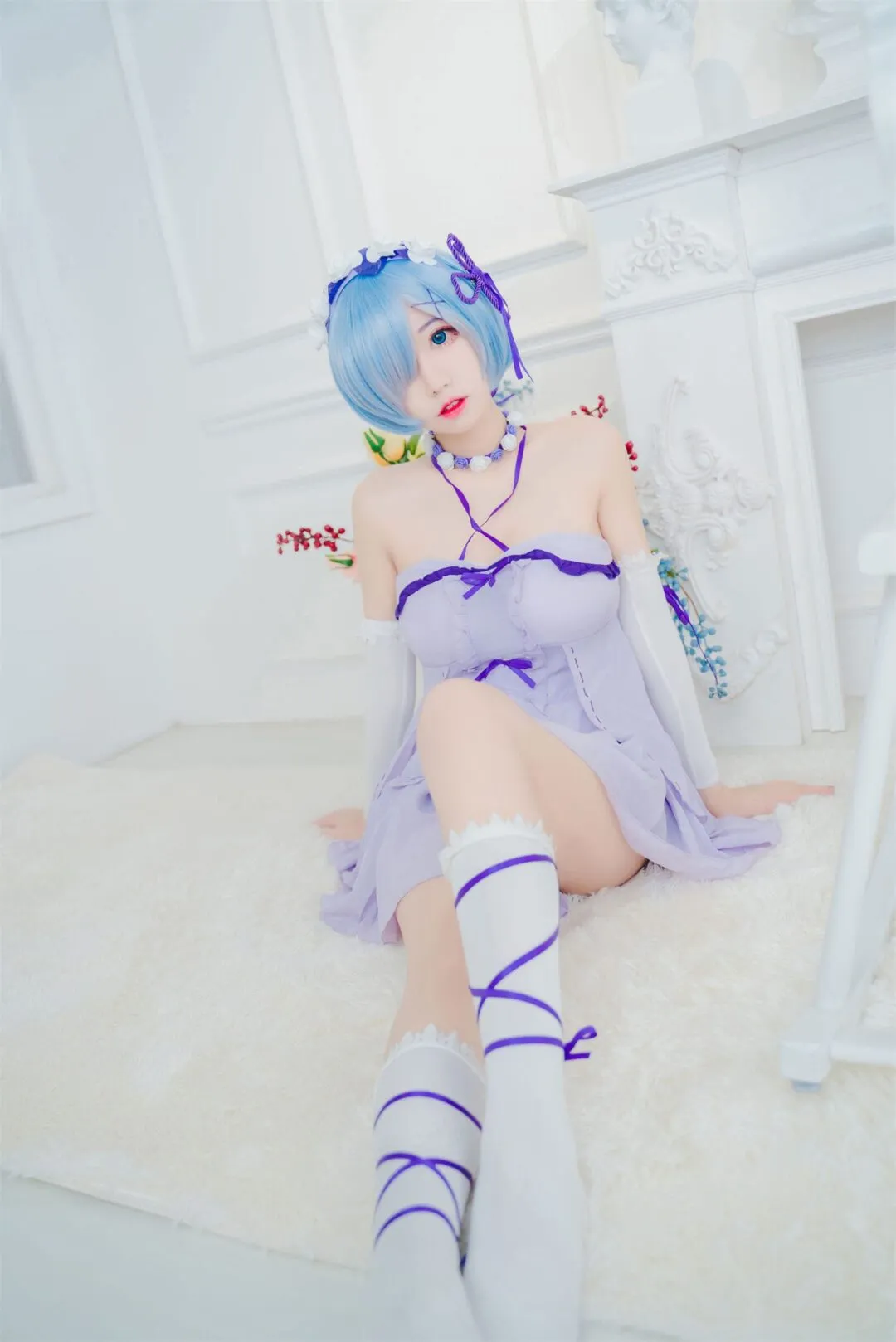 从零开始的异世界 蕾姆cosplay-绝对领域